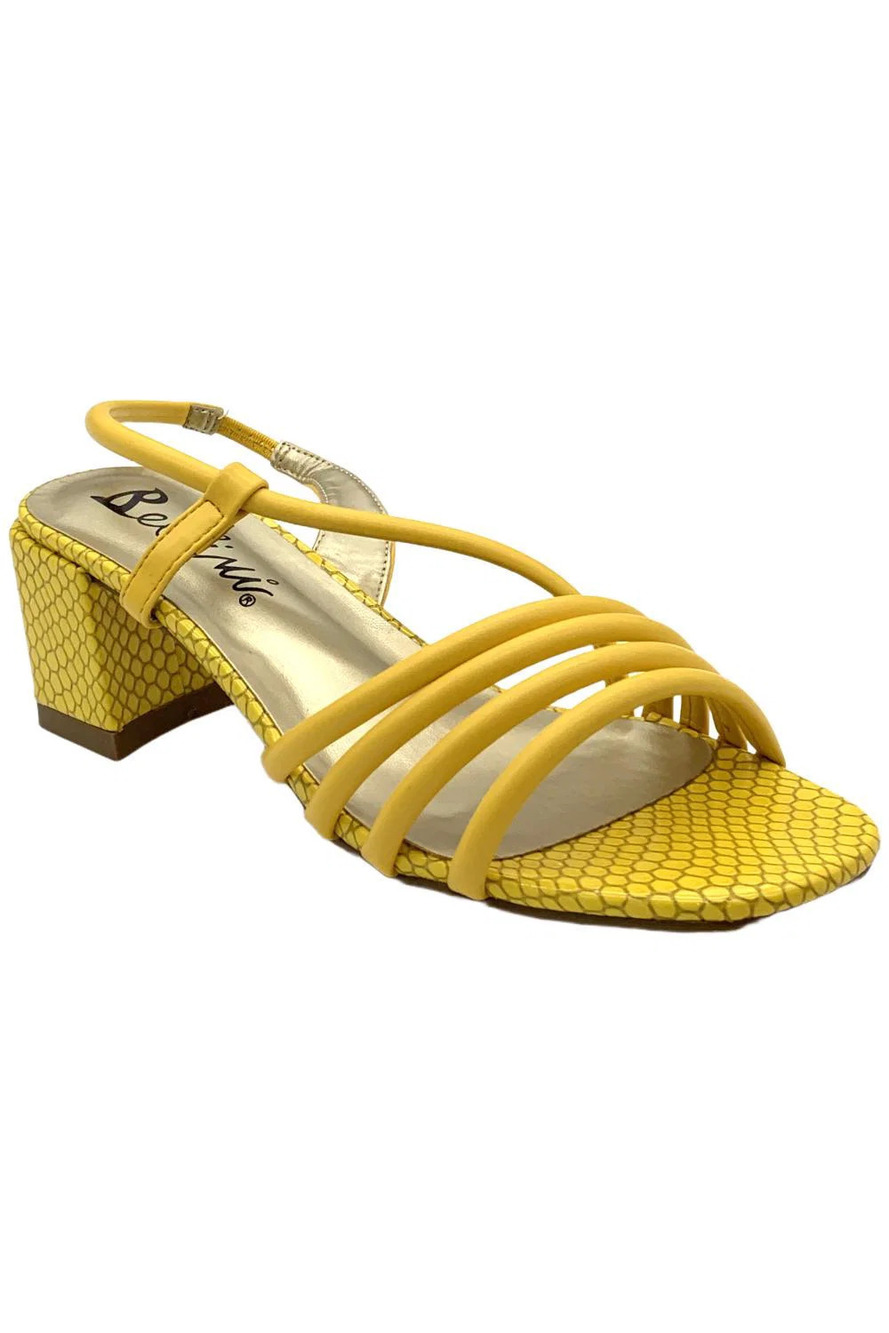 Bellini Women's Fling Sandals Yellow - Medium